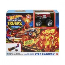 Hot Wheels Monster Trucks Desafio Entre Llamas